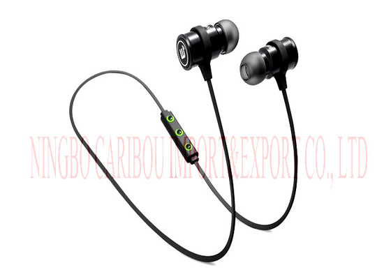Logo fait sur commande magnétique dans des écouteurs de Bluetooth d'oreille en aluminium avec le matériel d'ABS